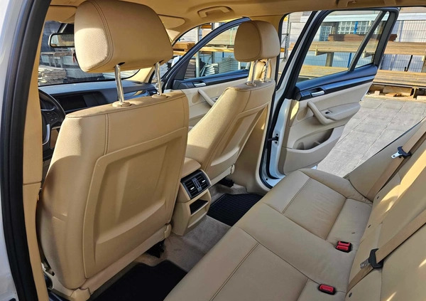 BMW X3 cena 55900 przebieg: 254930, rok produkcji 2013 z Ciechocinek małe 79